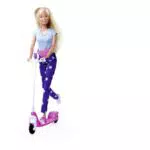 Steffi Love Roller Puppe mit Handyhalterung - Trendy Spaß auf Rädern