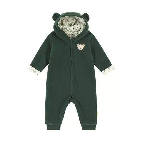 Steiff Baby-Jungen Kapuzenstrampler Langarm