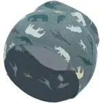 Sterntaler Baby Jungen Beanie Slouch-Beanie Safari Tiere - Jersey Baumwolle mit Print