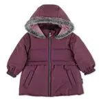 Sterntaler Baby Mädchen Jacke mit Sternenmuster und Teddyfell - Wasserabweisende Babyjacke mit Reißverschluss - Pink