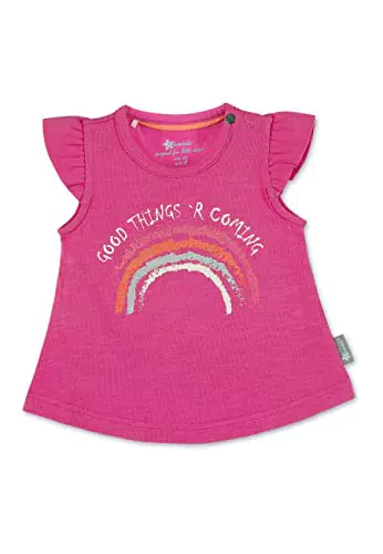 Sterntaler Baby-Mädchen Kurzarm Rainbow T-Shirt, pink