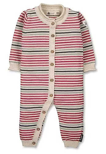 Sterntaler Baby Mädchen Strampler aus Strick - Einteiler GOTS Maus