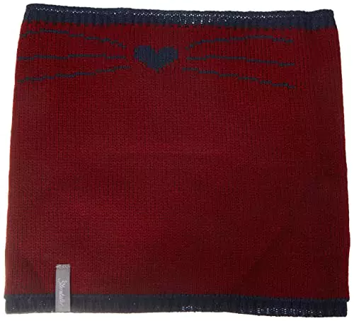 Sterntaler Baby-Mädchen Katze Wende-Strick-Schlupfschal - Winter-Schal