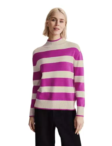 Street One Gestreifter Strickpullover