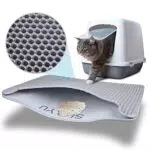 Katzenstreumatte SUAYU doppellagig wasserdicht rutschfest ungiftig 43 x 56 cm
