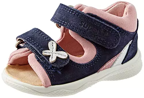 Superfit Mädchen Polly Sandale - Blau