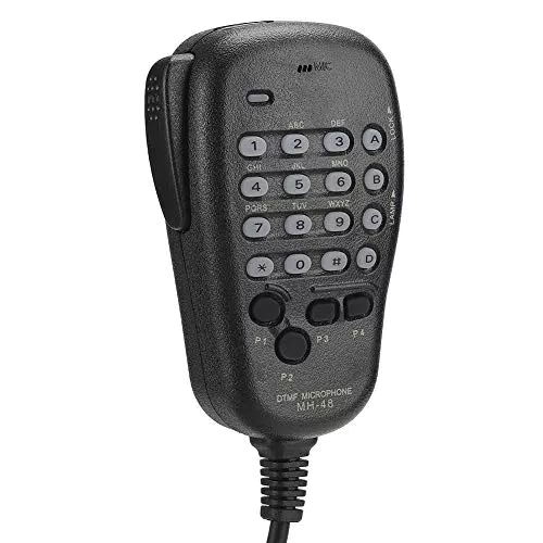 Handmikrofon MH-48 DTMF 6 PIN mit Hintergrundbeleuchtung für YAESU FT-7800R, FT-7900R, FT-8800R