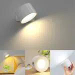 LED Wandleuchte mit 3 Farbmodi & Touch Control - Ideal für Wohnzimmer und Schlafzimmer