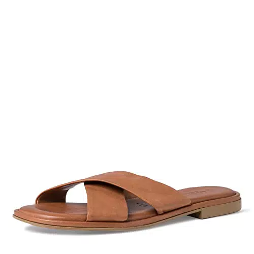 Tamaris Damen Pantoletten, Frauen Slip On, TOUCHit-Fußbett
