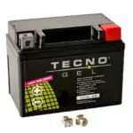 TECNO-GEL Motorrad-Batterie YTX4L-BS, 12V 4Ah Gel-Batterie - Modell DIN 50314