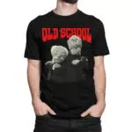 Muppets Old School Herren T-Shirt Schwarz