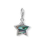 Thomas Sabo Damen Charm-Anhänger Stern Abalone Perlmutt