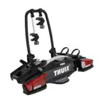 Thule VeloCompact Fahrradträger für Anhängerkupplung - Praktischer Transport für 2 Fahrräder
