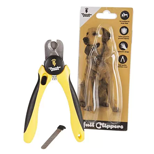 Thunderpaws Professionelle Krallenschere für Hunde mit Sicherheitsschloss