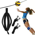 TOBWOLF Volleyball Spike Trainer - Volleyball Spike Trainingssystem für Säule