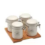 Snackschale Sweet Campania Set mit Gewürzgläsern von Tognana.
