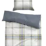 TOM TAILOR Bettwäsche Garnitur Baumwoll Satin - Chalet 135x200 cm + 80x80 cm