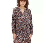 TOM TAILOR Damen Tunika Kleid mit Muster - Stilvoll und feminin