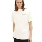 TOM TAILOR Denim Herren T-Shirt mit Ziernaht und relaxed Fit
