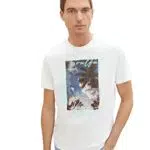 TOM TAILOR Herren T-Shirt mit Sommer-Print