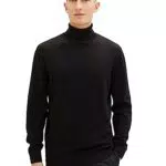 TOM TAILOR Herren 1038202 Basic Rollkragen-Pullover aus Baumwolle