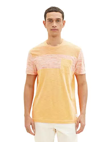 TOM TAILOR Herren T-Shirt mit Brusttasche