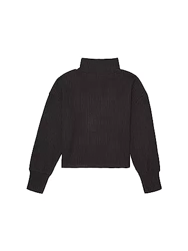 TOM TAILOR Mädchen Sweatshirt mit Rippstruktur