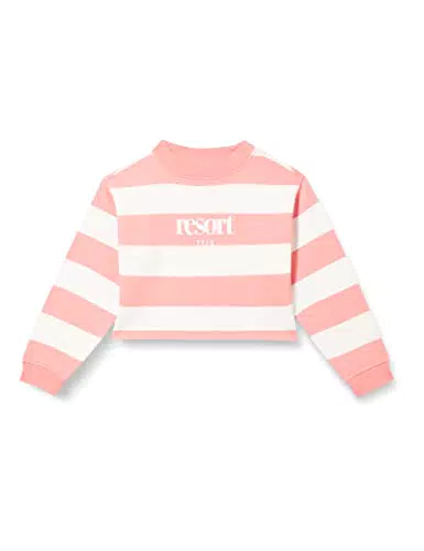 TOM TAILOR Mädchen Sweater mit Streifen - Kinder Pullover