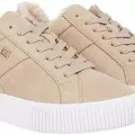 Tommy Hilfiger Damen Sneaker aus Wildleder - Beige