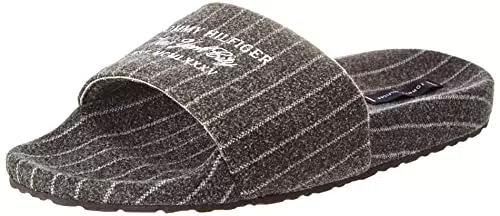 Tommy Hilfiger Herren Badeschuhe mit warmen Innenfutter