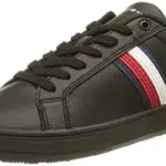 Tommy Hilfiger Herren Cupsole Sneaker Corporate Leather Cup Stripes Schuhe