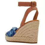 TOMS Keilsandale für Damen - Stilvolle Navy-Schuhe