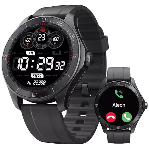 TOOBUR Smartwatch Herren mit Alexa, Telefonfunktion & Fitness-Tracker - IP68 Wasserdicht