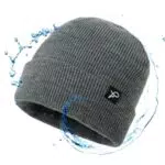 TOP-EX wasserdichte Wintermütze Herren & Damen, Warme Fleece-gefütterte Strickmütze Beanie