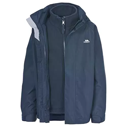 Trespass Mädchen Jacke - Blau, Größe 2-3 Jahre