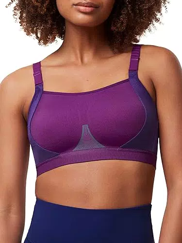 TriAction Damen Sport-BH Gravity Lite N Ex - Violett - Größe 85C