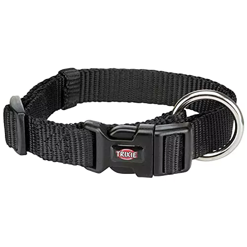 TRIXIE Hundehalsband Premium Collection - Schwarz