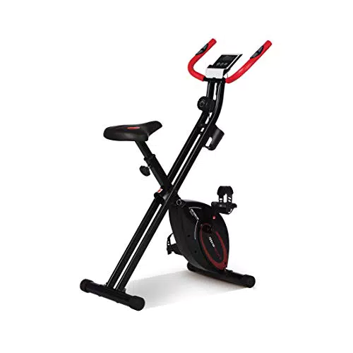 Ultrasport F-Bike, F-Rider Basics, Fahrradtrainer, Fitnessfahrrad LCD Trainingscomputer