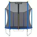Ultrasport Gartentrampolin Uni-Jump mit Sicherheitsnetz - Ø 244 cm