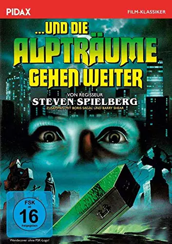 "Gruselige Horrorfilm mit 3 Gruselgeschichten von Steven Spielberg und Rod Serling"