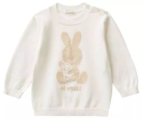United Colors of Benetton Baby Pullover G/C M/L 102CB100N