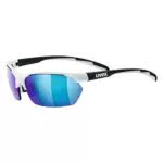 uvex sportstyle 114 - Outdoorbrille für Damen und Herren - verspiegelt - inkl. Wechselscheiben in den Filterkategorien 0