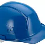 Uvex Superboss Schutzhelm für die Baustelle - Belüfteter Arbeitshelm - Blau