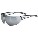 uvex sportstyle 204 - Sportbrille für Damen und Herren - verspiegelt - druckfreier & perfekter Halt - pink white/pink - one size