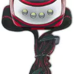 LED Stirnlampe FC Bayern München | Kopflampe mit 2 Leuchtmodi