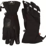 VAUDE Herren Handschuhe Tura Gloves II - Schwarze Outdoor-Handschuhe