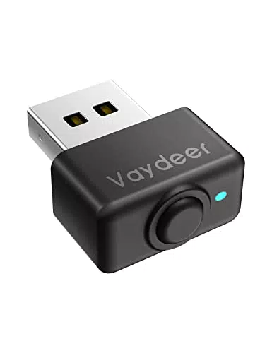 VAYDEER Mouse Jiggler USB mit Ein/Aus-Schalter und 3 Modi - Mausbeweger für Computer und Laptop