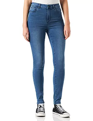 Vero Moda Damen Sophia Skinny Jeans - Blaue Denim.