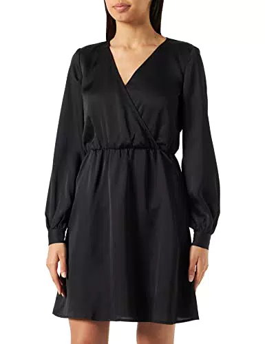 VILA Damen Kurzarm-Kleid