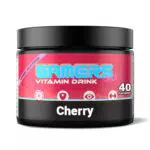 Gamers Only Vitamin Drink Kirsch-Geschmack mit 12 Vitaminen & Aminosäuren